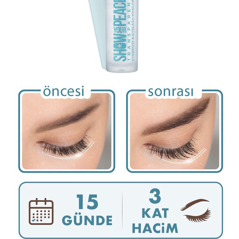 ژل تقویت کننده و فیکس کننده ابرو و مژه پاستل