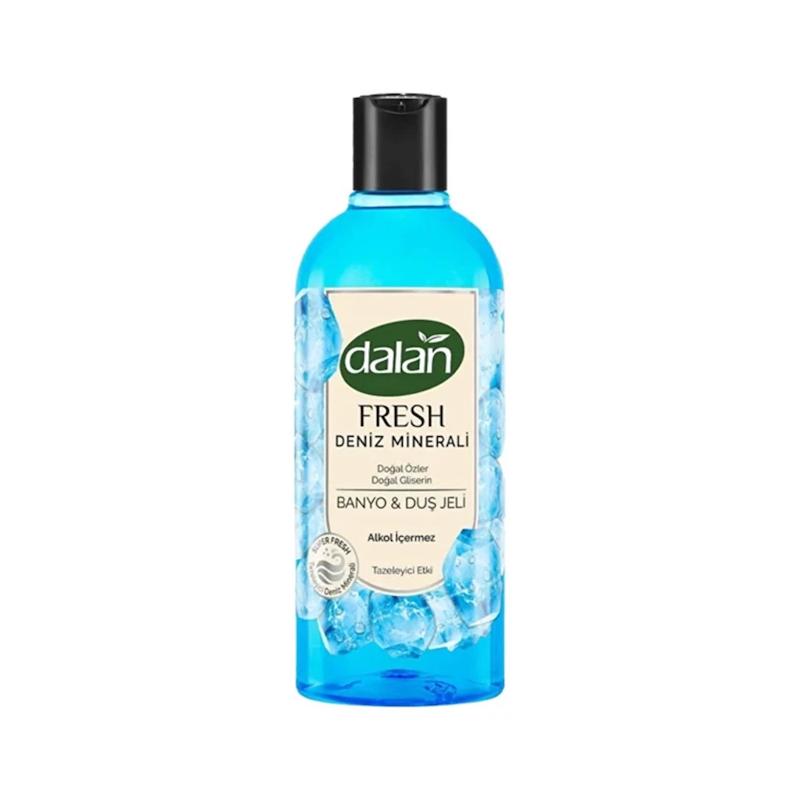 شامپو بدن دالان با رایحه مواد معدنی دریایی مدل Fresh