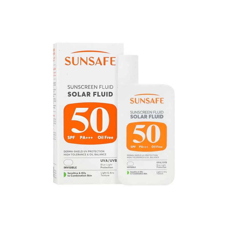 ضد آفتاب فلوئیدی سان سیف sunsafe 