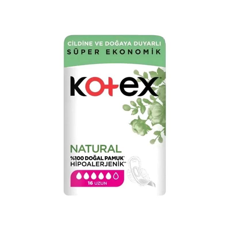 پد بهداشتی بانوان کوتکس مدل NATURAL سایز بزرگ