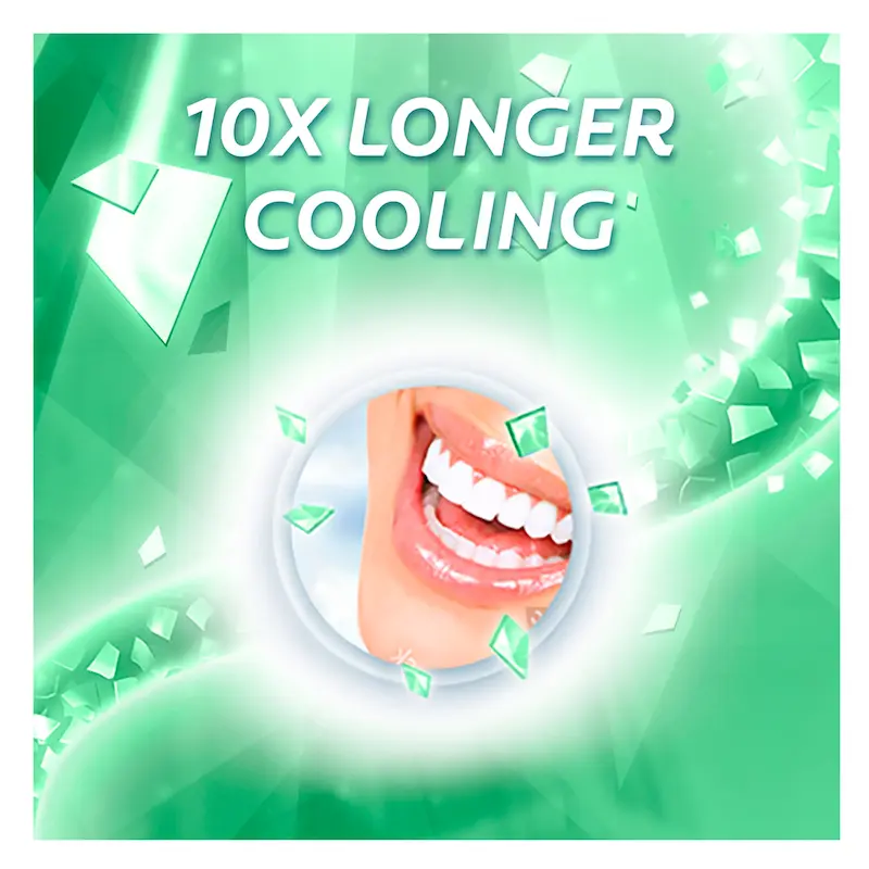 خمیر دندان کلگیت مکس فرش سبز مدل Cooling crystals
