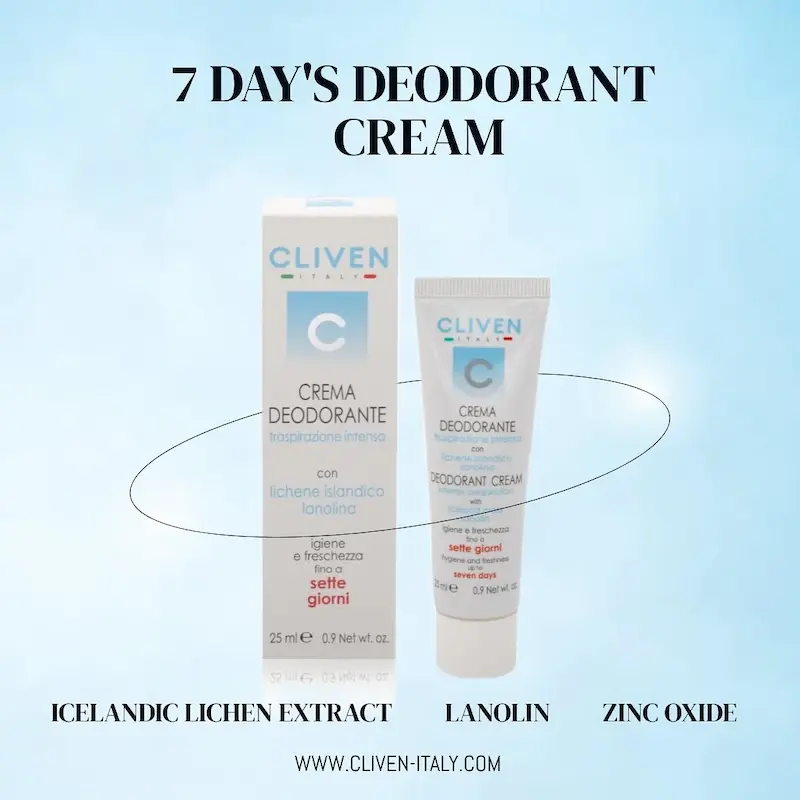 كرم دئودورانت ضد تعریق کلیون مدل seven days 