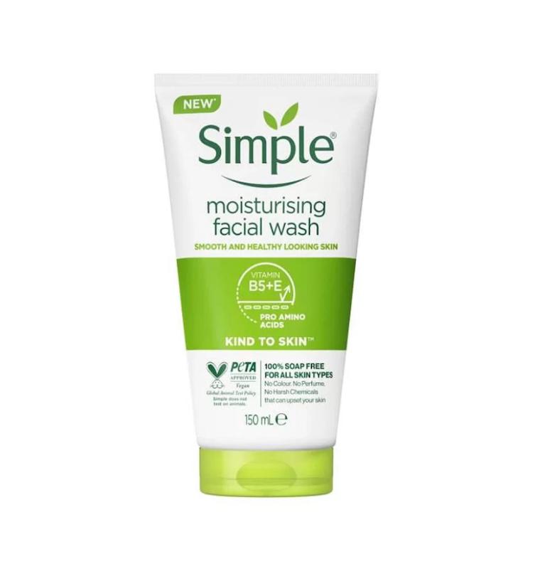 ژل شستشوی صورت سیمپل مدل Moisturizing