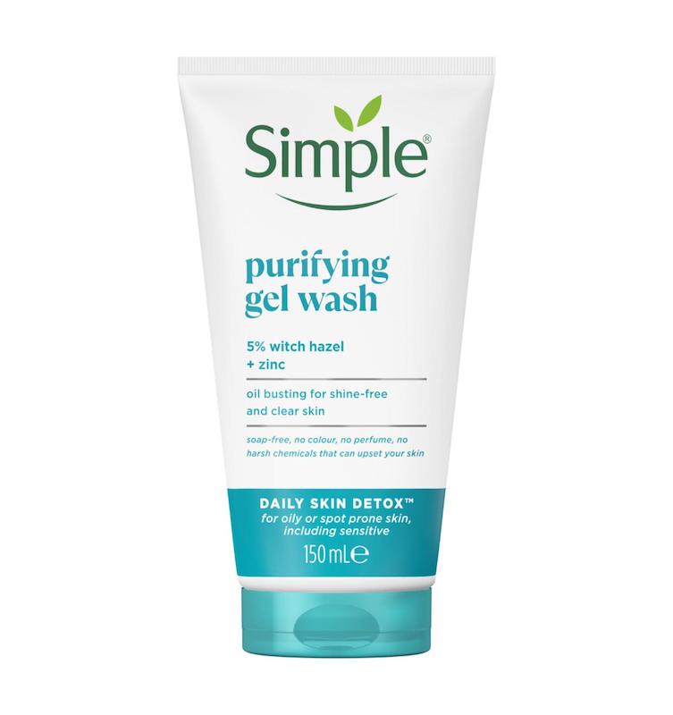 ژل شست و شو صورت سیمپل مدل Purifying مناسب پوست چرب