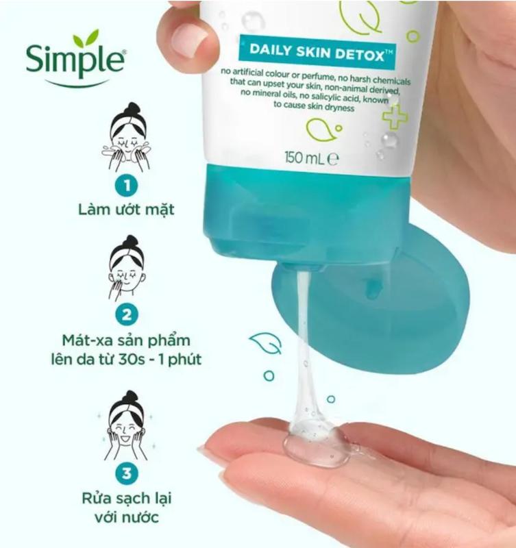 ژل شست و شو صورت سیمپل مدل Purifying مناسب پوست چرب