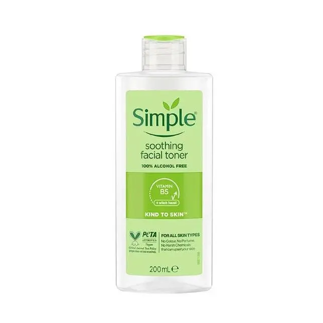 تونر صورت سیمپل مدل Soothing Facial Toner