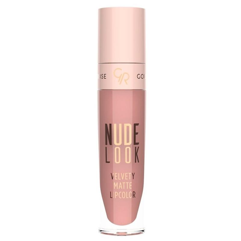 ٰرژلب مایع و مات گلدن رز مدل نود لوک Nud look