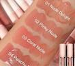 ٰرژلب مایع براق گلدن رز مدل نود لوک Nud look