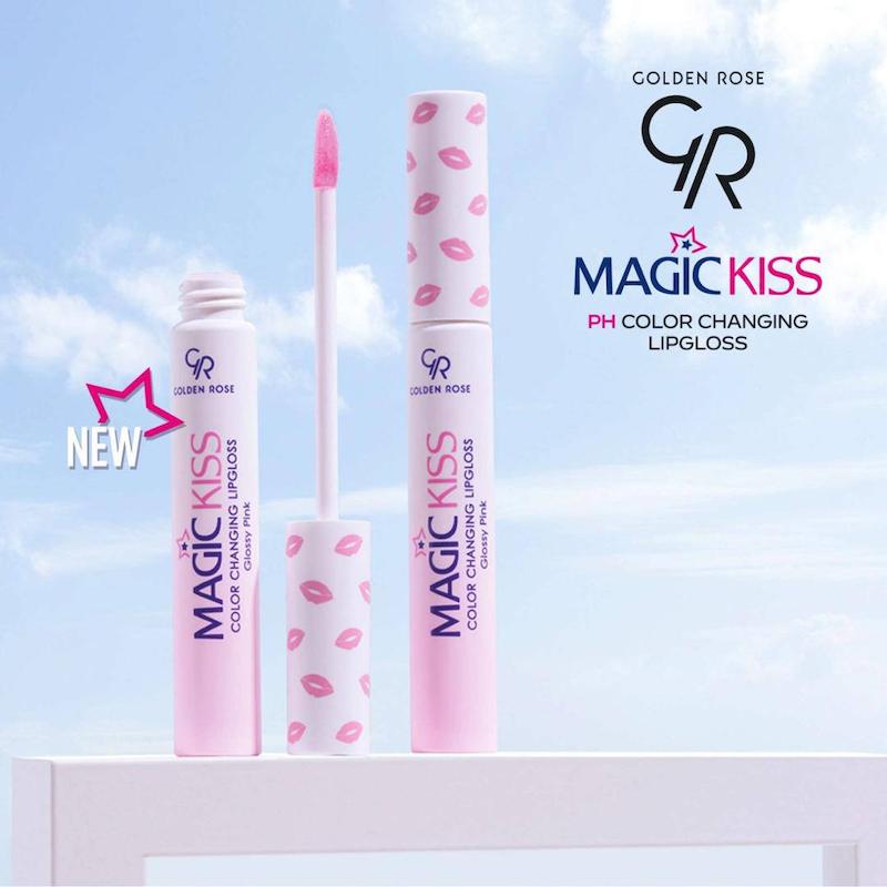 رژلب حرارتی گلدن رز مدل مجیک کیس Magic kiss
