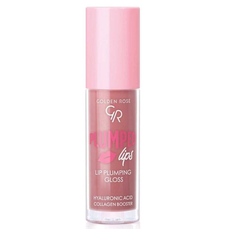 رژلب مایع براق حجم دهنده گلدن رز مدلPlumped Lips Plumping