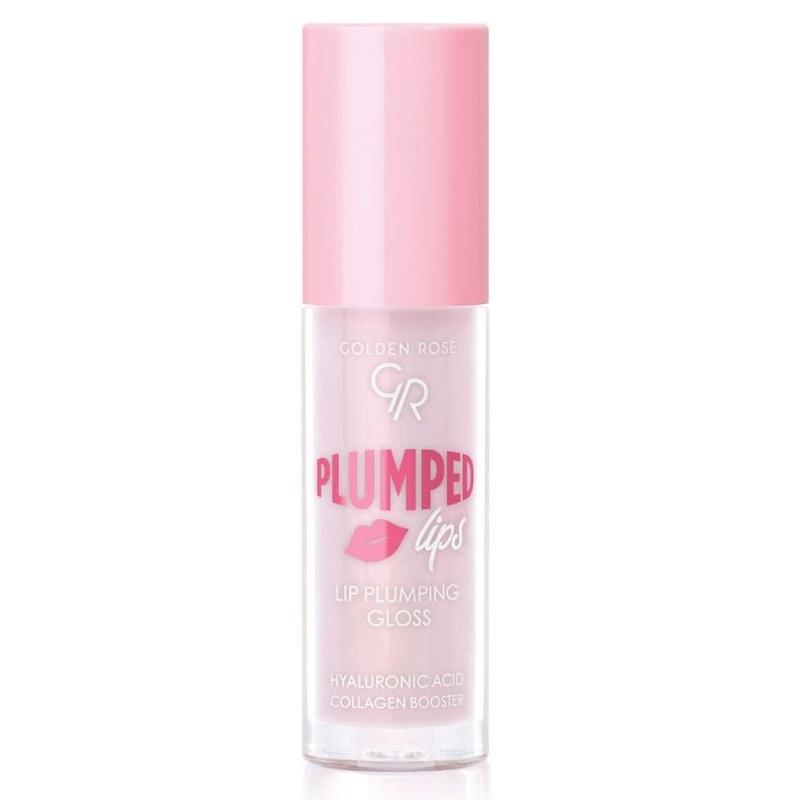 رژلب مایع براق حجم دهنده گلدن رز مدلPlumped Lips Plumping