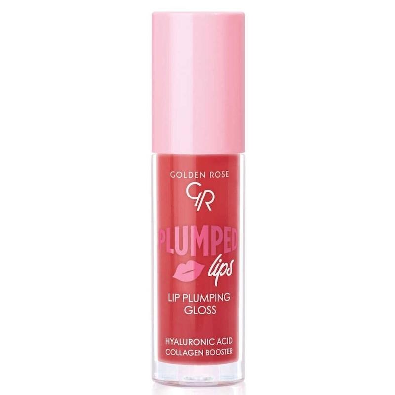 رژلب مایع براق حجم دهنده گلدن رز مدلPlumped Lips Plumping