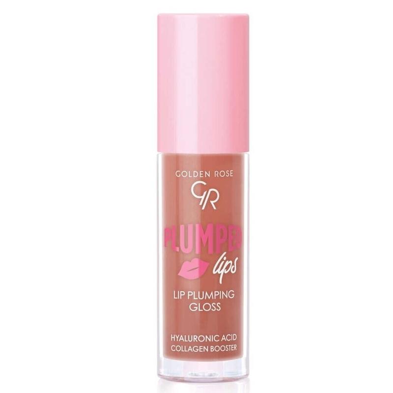 رژلب مایع براق حجم دهنده گلدن رز مدلPlumped Lips Plumping
