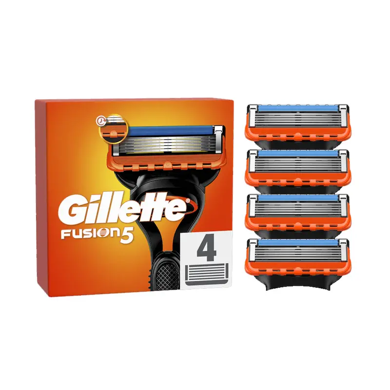 تیغ یدک ژیلت مدل Fusion 5 power بسته 4 عددی