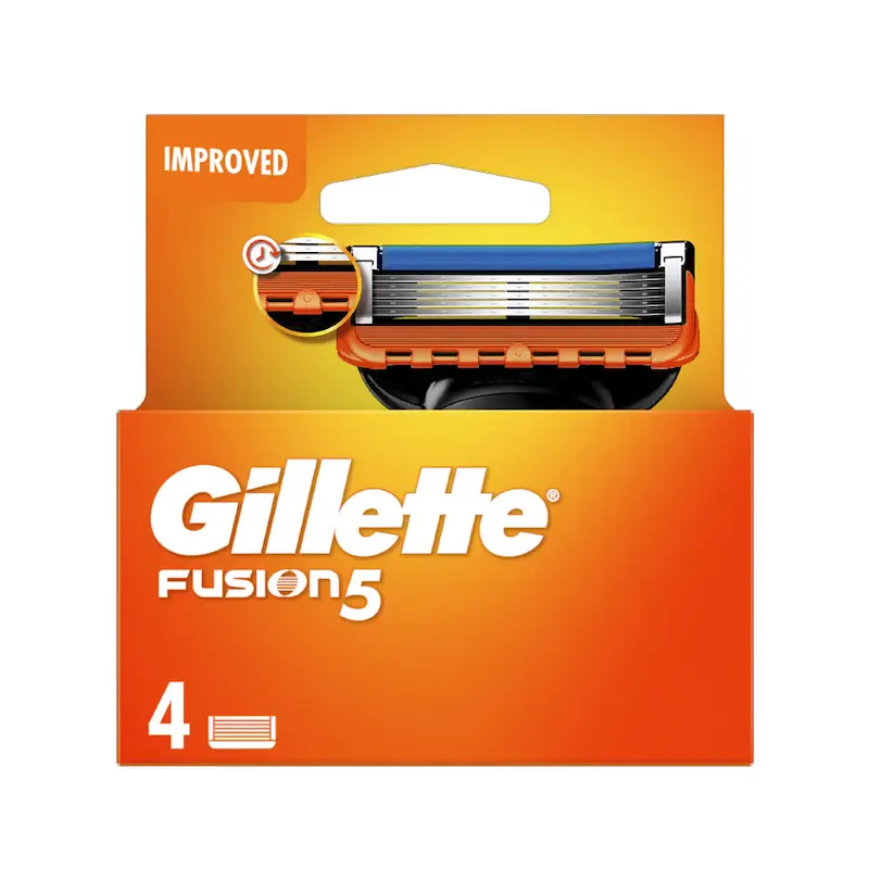 تیغ یدک ژیلت مدل Fusion 5 power بسته 4 عددی