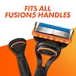 تیغ اصلاح ژیلت مدل fusion 5 