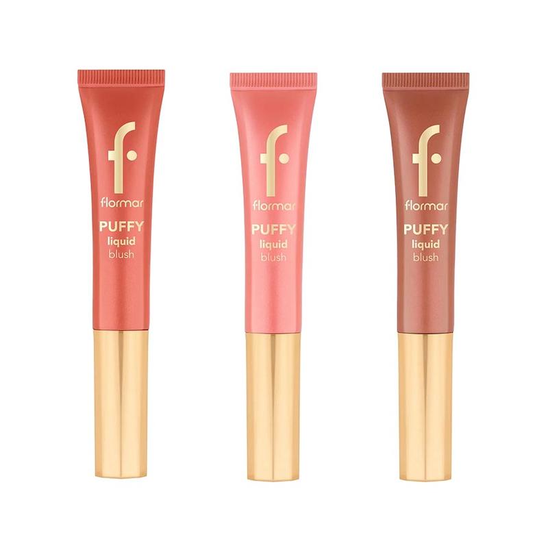 رژگونه مایع پد دار فلورمار مدل Puffy Liquid Blush