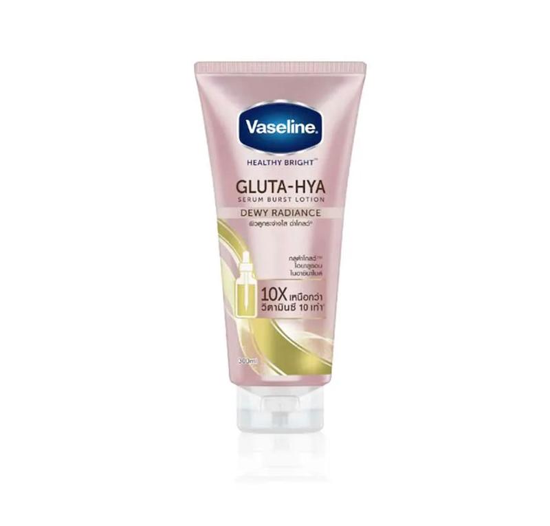 لوسیون بدن وازلین Gluta-Hya مدل آبرسان و درخشان کننده