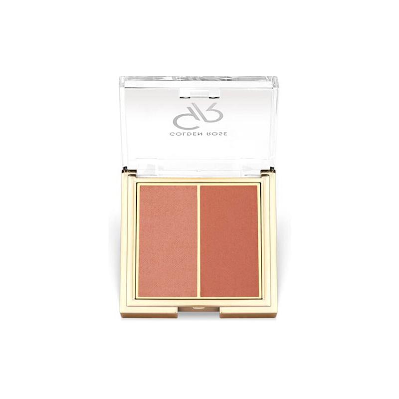 رژگونه دوقلو گلدن رز مدل Iconic Blush Duo
