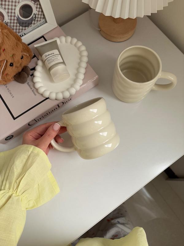 ماگ مینیمال فنری🤍🥥