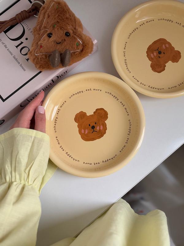 بشقاب وارداتی تدی🧸