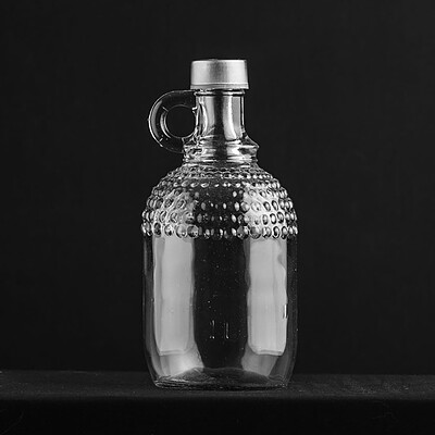بطری رومانی ۱ لیتری درب استیل