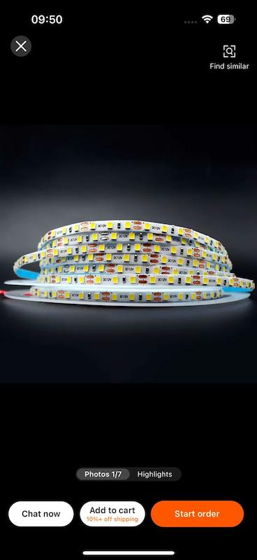 ریسه نواری درایورخور تراکم 180