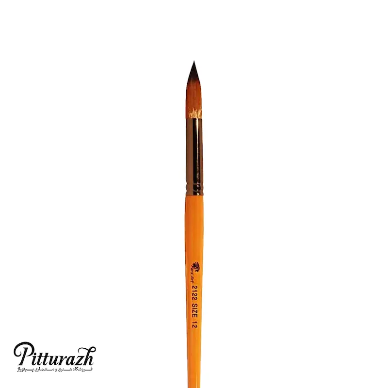 قلم مو پارس آرت سر گرد سری 2122 - سایز 12