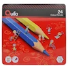 مداد رنگی کویلو 24 رنگ تخت فلزی | Quilo