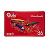 مداد رنگی کویلو 36 رنگ تخت فلزی | Quilo