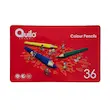 مداد رنگی کویلو 36 رنگ تخت فلزی | Quilo
