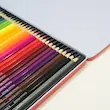 مداد رنگی کویلو 36 رنگ تخت فلزی | Quilo
