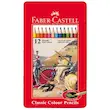 مداد رنگی فابر کاستل (کلاسیک) 12 رنگ فلزی | Faber castell
