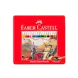 مداد رنگی فابر کاستل (کلاسیک) 24 رنگ فلزی | Faber castell