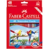 مداد آبرنگی فابر کاستل 48 رنگ مقوایی | Faber castell