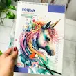 دفتر آبرنگ سخن سایز Sokhan | A4