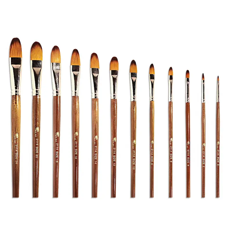 قلم مو پارس آرت زبان گربه ای سری 2114