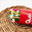 مداد رنگی کویلو 36 رنگ استوانه ای | Quilo