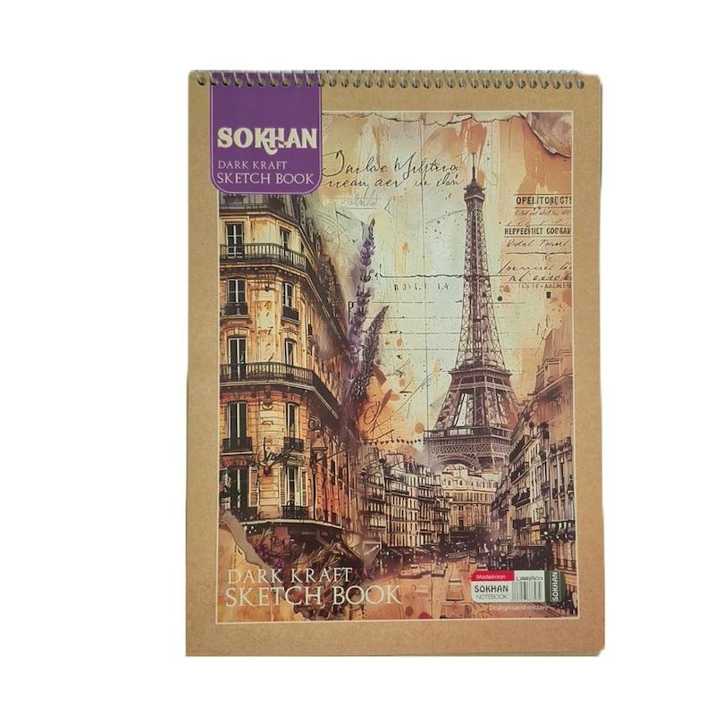 دفتر طراحی کرافت سخن سایز SOKHAN | A5