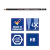 مداد طراحی لوموگراف 100 استدلر بدنه مشکی HB