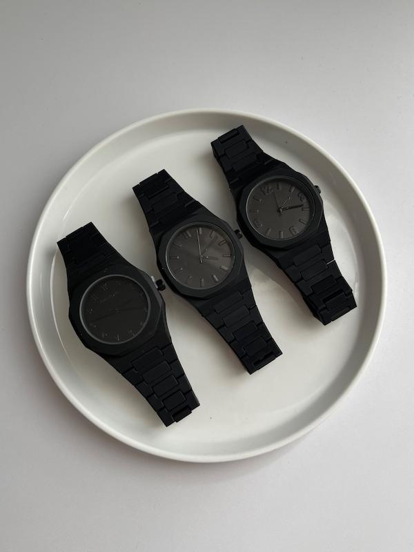 ساعت طرح میلانو فول بلک مدل کربن