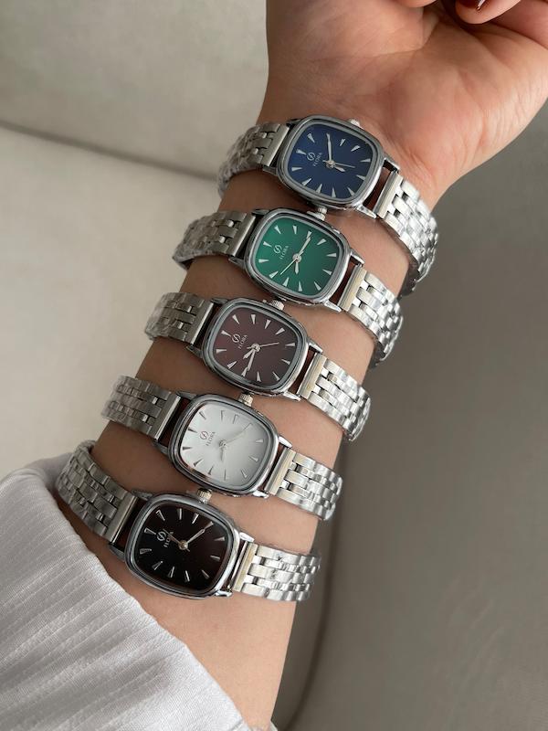 ساعت مچی زنانه فلورا قفلی مینی