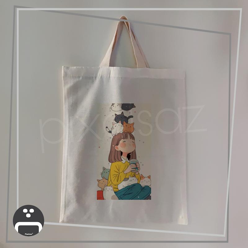 دختر و پیشی ها