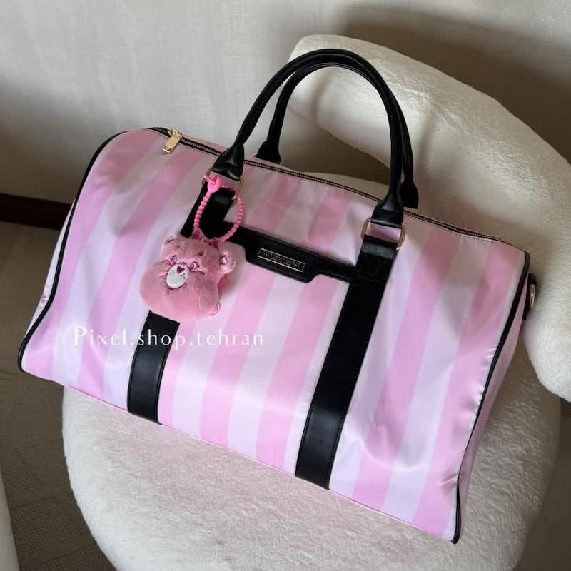 ساک مسافرتی صورتی vs