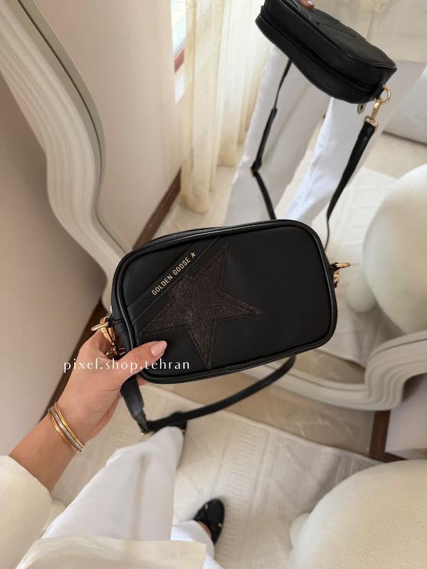 کیف دوشی GOLDEN GOOSE مشکی