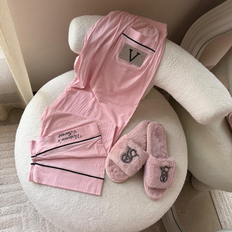 ست 4 تکه لباس خواب Victoria’s Secret_ pink