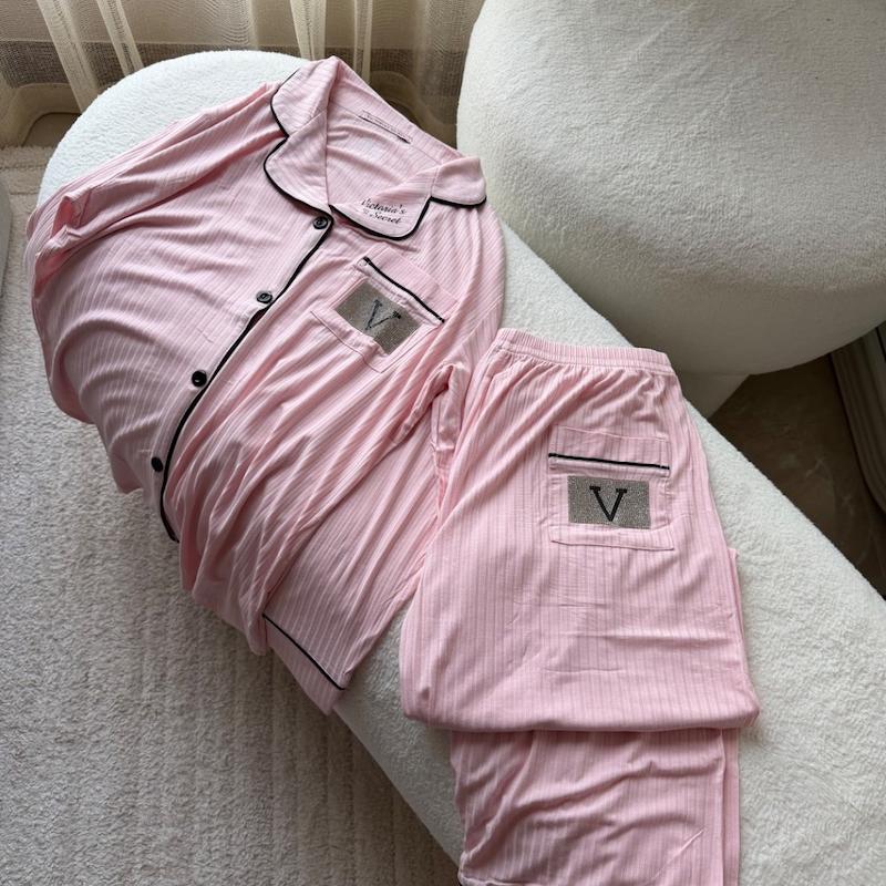 ست 4 تکه لباس خواب Victoria’s Secret_ pink