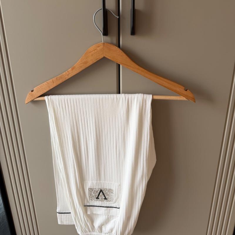 ست 4 تکه لباس خواب Victoria’s Secret _ white