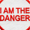 پچ گلدوزی من خطرناک هستم | i am the danger ( قابل تعویض ) 