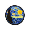 پچ گلدوزی شب های پرستاره ونگوک | Van Gogh Starry Night  ( قابل تعویض ) 